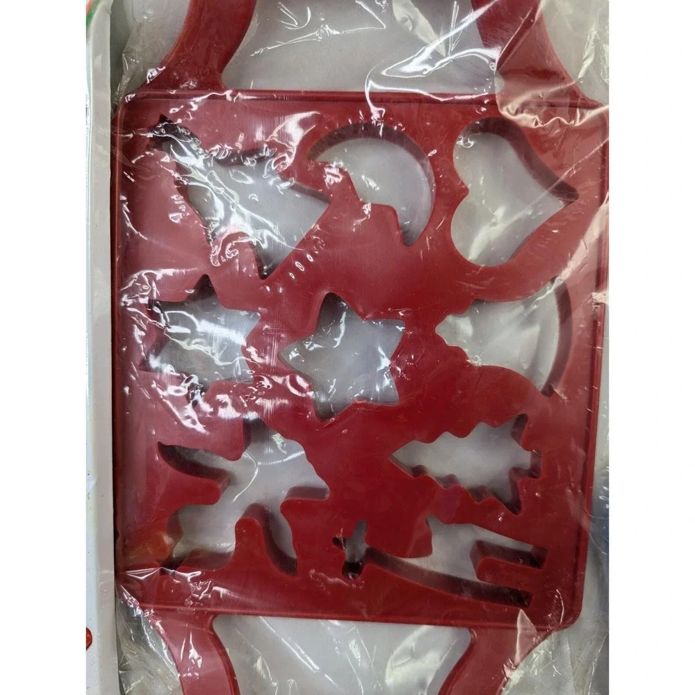 Christmas Cookie Cutters Plastic Metal Lot Love Molds